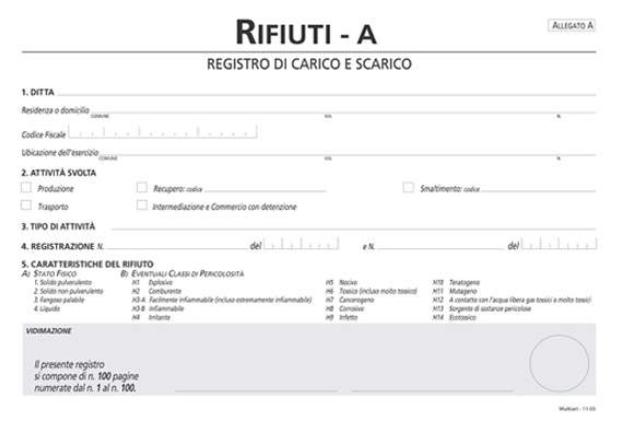 Il registro di carico e scarico, i modelli e come compilarlo - Romana Maceri
