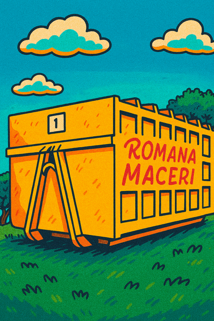 Romana Maceri Cassone Per Pressa Stazionaria